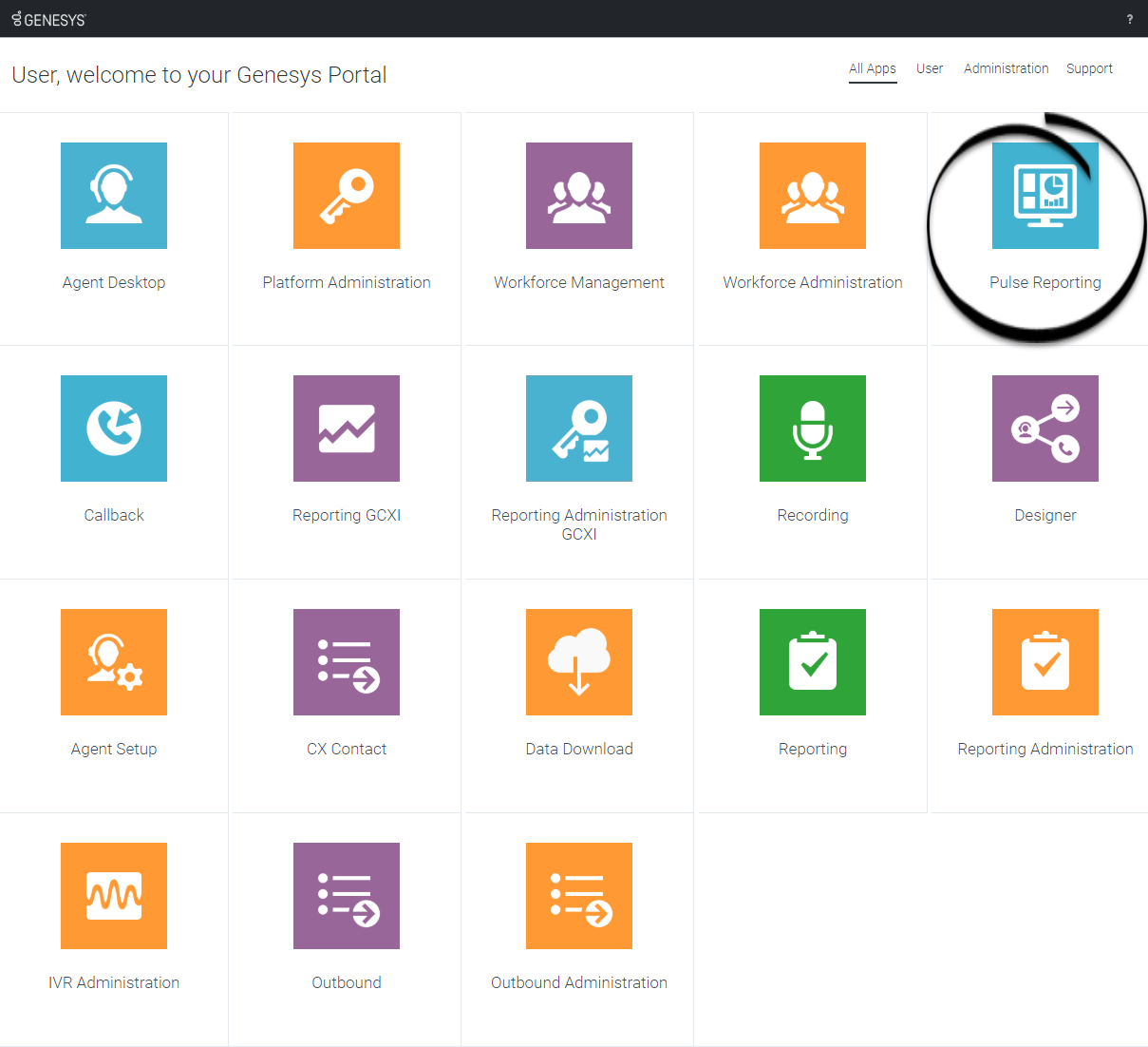 Genesys Portal Login Pulse Reporting.png