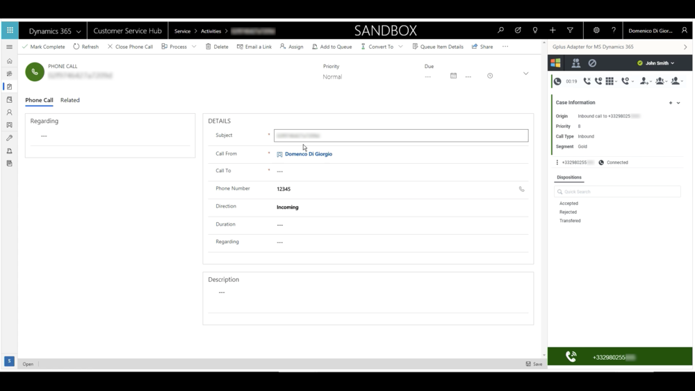 Microsoft Dynamics 365 Activity History fields