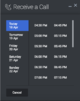 Callback with Calendar in desktop