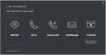 Desktop overlay view showing Co-browse channel