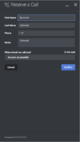 Mobile fullscreen view in portrait orientation