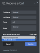 Choose Callback time in desktop